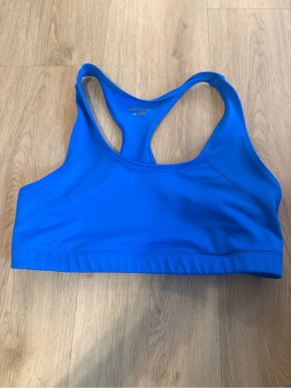 Bcg Blue Racerback Sports Bra - size XL